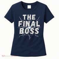 The Final Boss Rock Lightning Wrestling Rock Final Boss Women's T-Shirt thumb 0