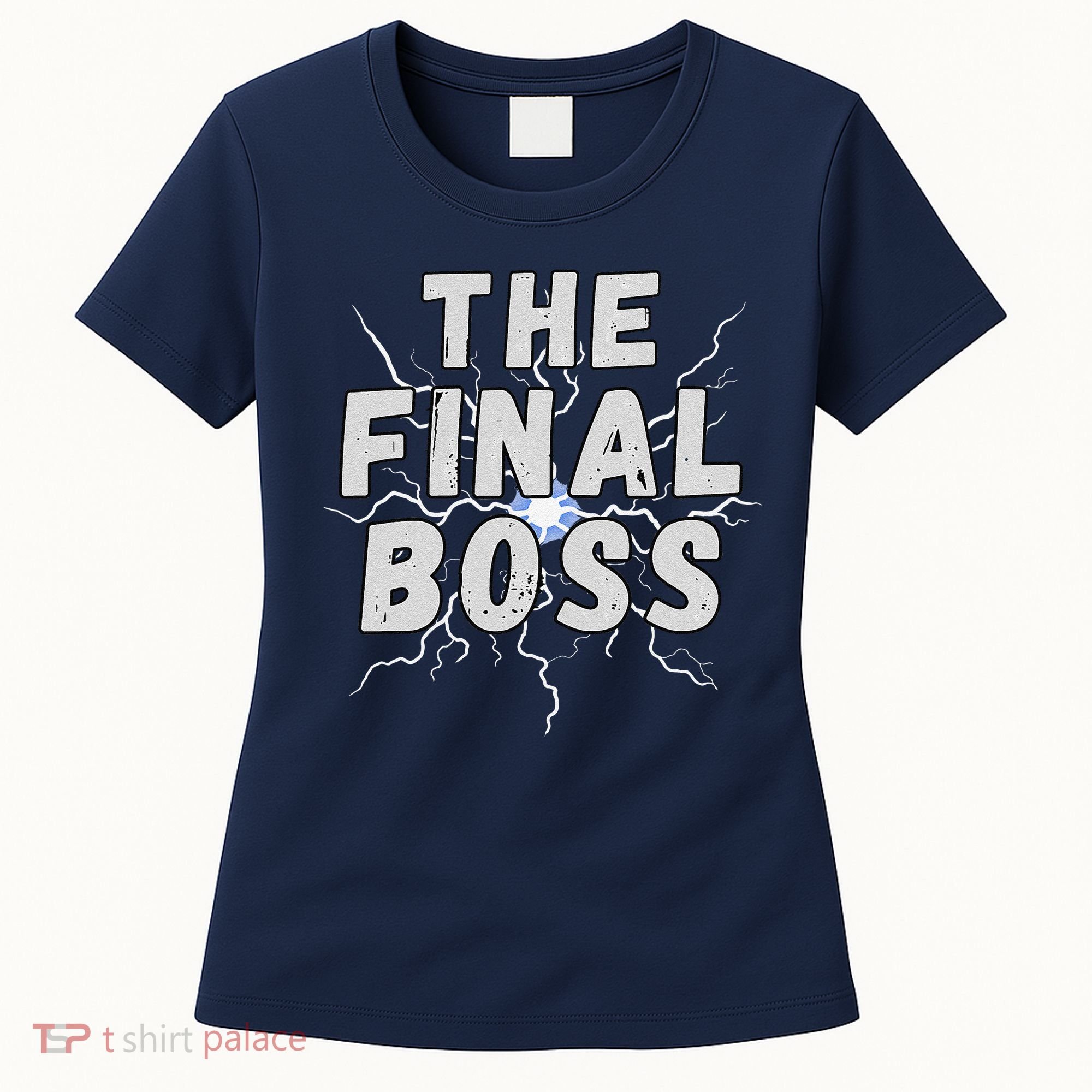 The Final Boss Rock Lightning Wrestling Rock Final Boss Women's T-Shirt