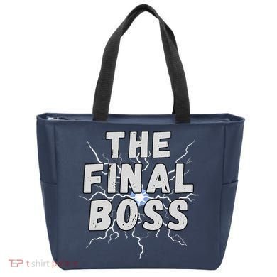 The Final Boss Rock Lightning Wrestling Rock Final Boss Tote Bag