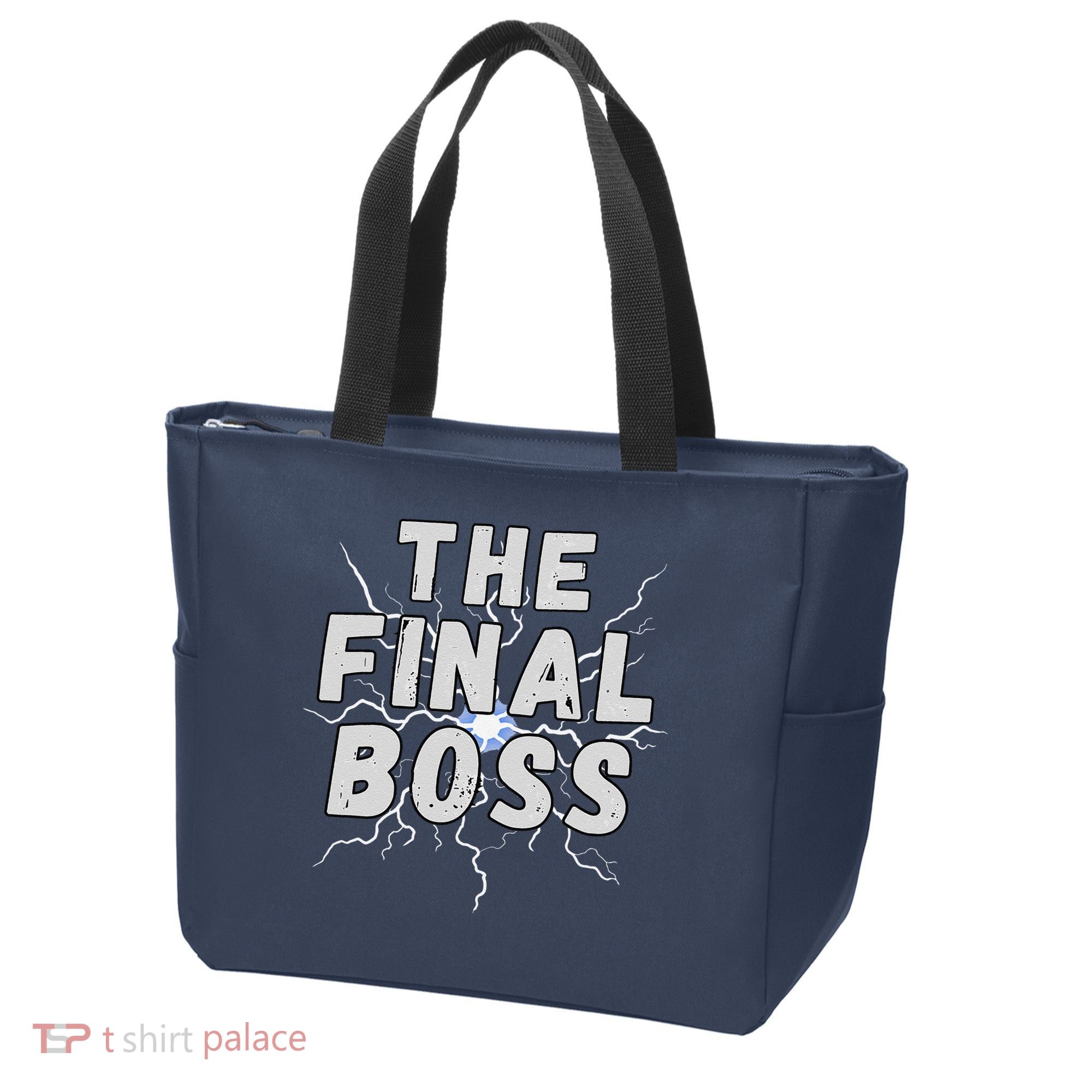 The Final Boss Rock Lightning Wrestling Rock Final Boss Tote Bag