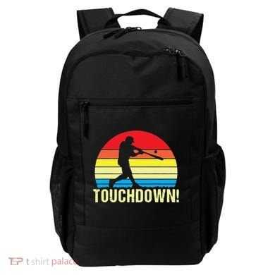 Touchdown!gift Funny Baseball Touchdown Teegift Great For Games Gift Backpack