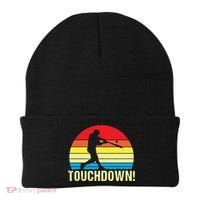 Touchdown!gift Funny Baseball Touchdown Teegift Great For Games Gift Beanie thumb 0