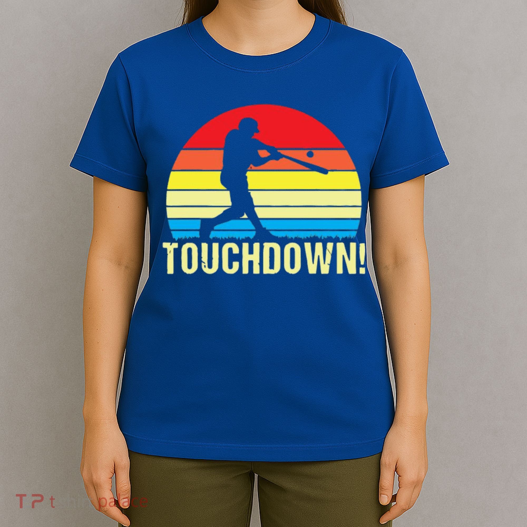 Touchdown!gift Funny Baseball Touchdown Teegift Great For Games Gift T-Shirt