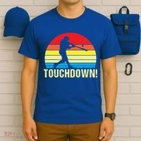 Touchdown!gift Funny Baseball Touchdown Teegift Great For Games Gift T-Shirt thumb 6