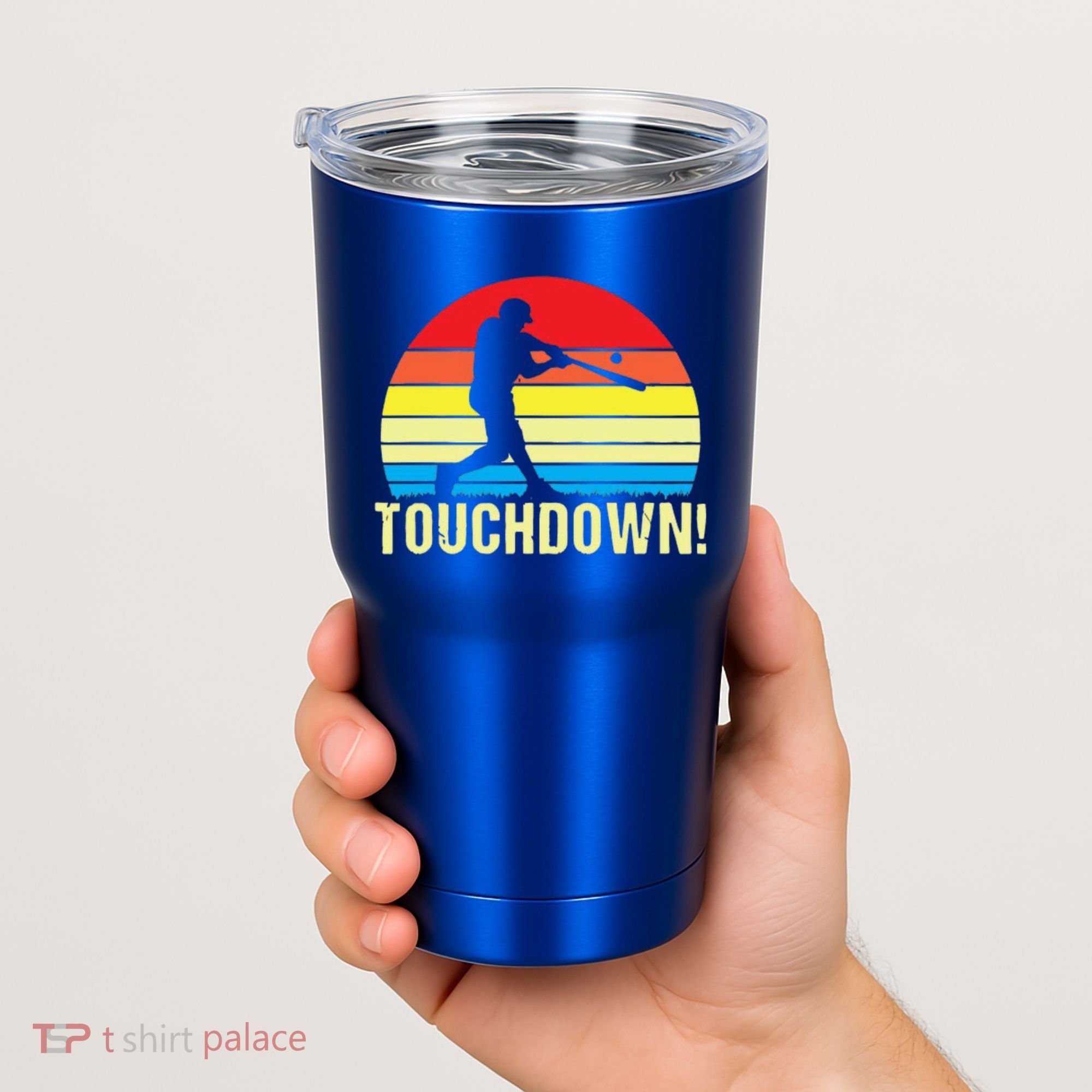 Touchdown!gift Funny Baseball Touchdown Teegift Great For Games Gift Tumbler