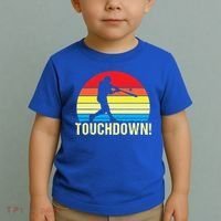 Touchdown!gift Funny Baseball Touchdown Teegift Great For Games Gift Toddler T-Shirt thumb 2