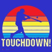 Touchdown!gift Funny Baseball Touchdown Teegift Great For Games Gift Kids Sweatshirt thumb 2