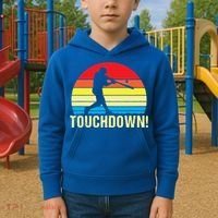 Touchdown!gift Funny Baseball Touchdown Teegift Great For Games Gift Kids Hoodie thumb 2