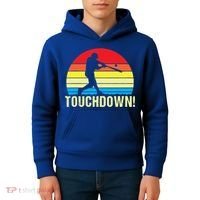 Touchdown!gift Funny Baseball Touchdown Teegift Great For Games Gift Kids Hoodie thumb 4
