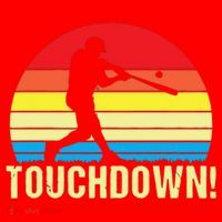 Touchdown!gift Funny Baseball Touchdown Teegift Great For Games Gift Santa Hat thumb 1