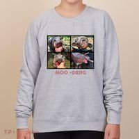 The Famous Baby Pigmy Hippo Moodeng Women's Sweatshirt thumb 0