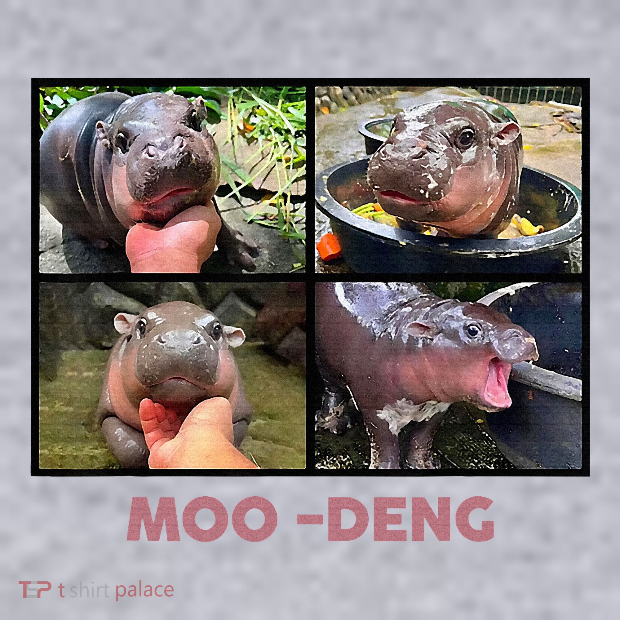 The Famous Baby Pigmy Hippo Moodeng Women's Sweatshirt