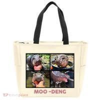 The Famous Baby Pigmy Hippo Moodeng Tote Bag thumb 0