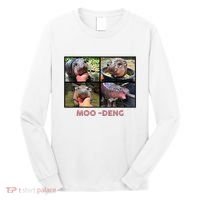 The Famous Baby Pigmy Hippo Moodeng Long Sleeve Shirt thumb 0