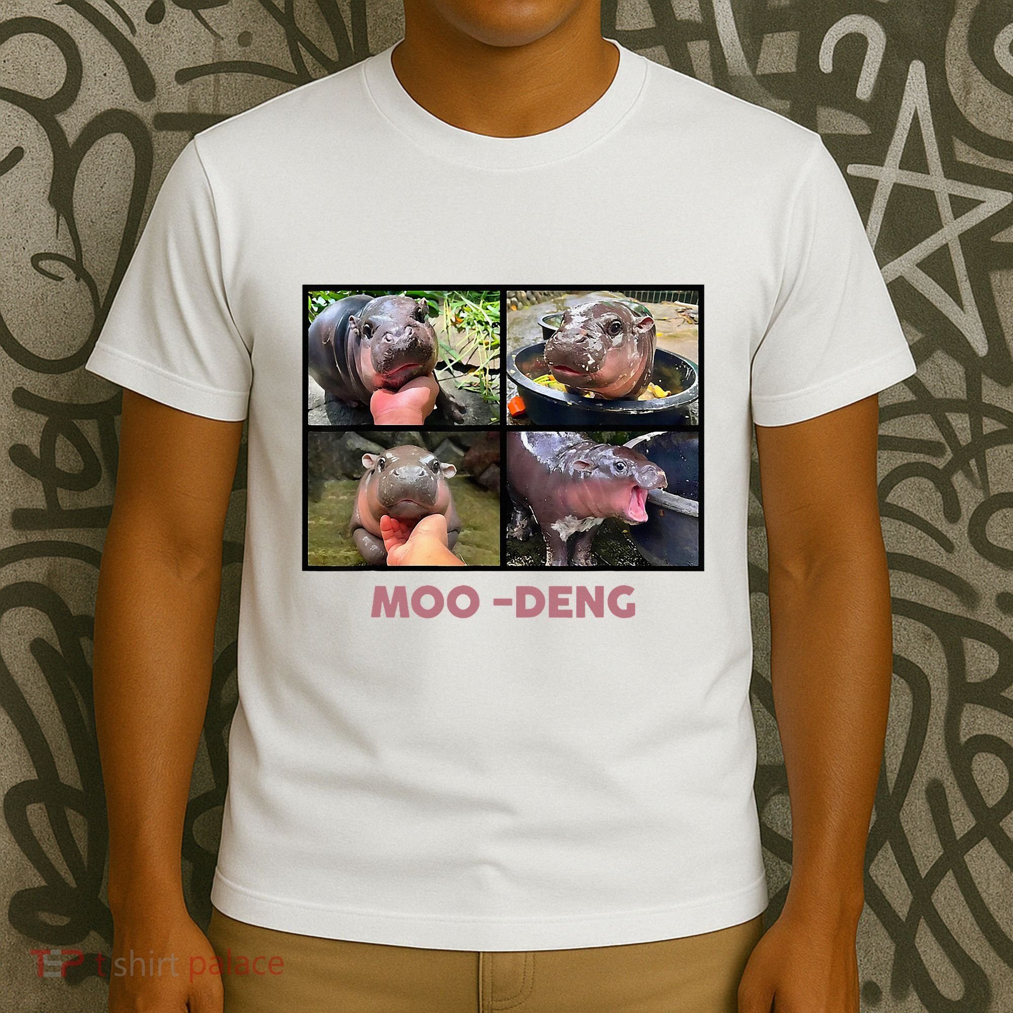 The Famous Baby Pigmy Hippo Moodeng T-Shirt