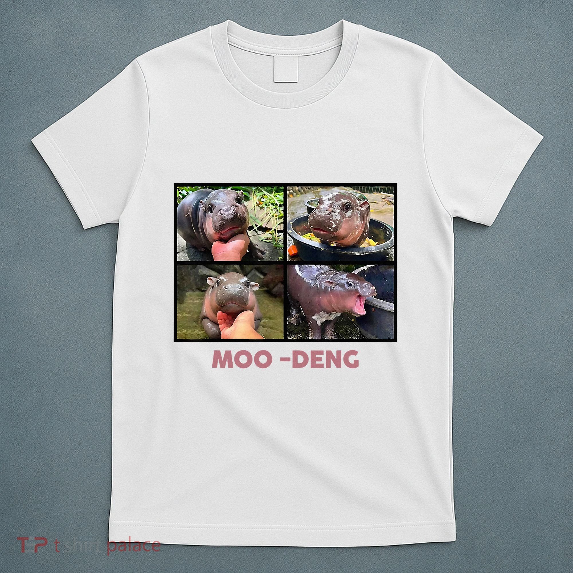 The Famous Baby Pigmy Hippo Moodeng T-Shirt