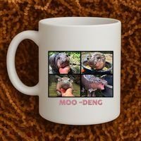 The Famous Baby Pigmy Hippo Moodeng Coffee Mug thumb 2