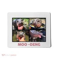 The Famous Baby Pigmy Hippo Moodeng Mousepad thumb 0