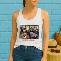 The Famous Baby Pigmy Hippo Moodeng Women's Tank Top thumb 2