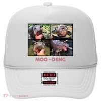 The Famous Baby Pigmy Hippo Moodeng Hat thumb 0