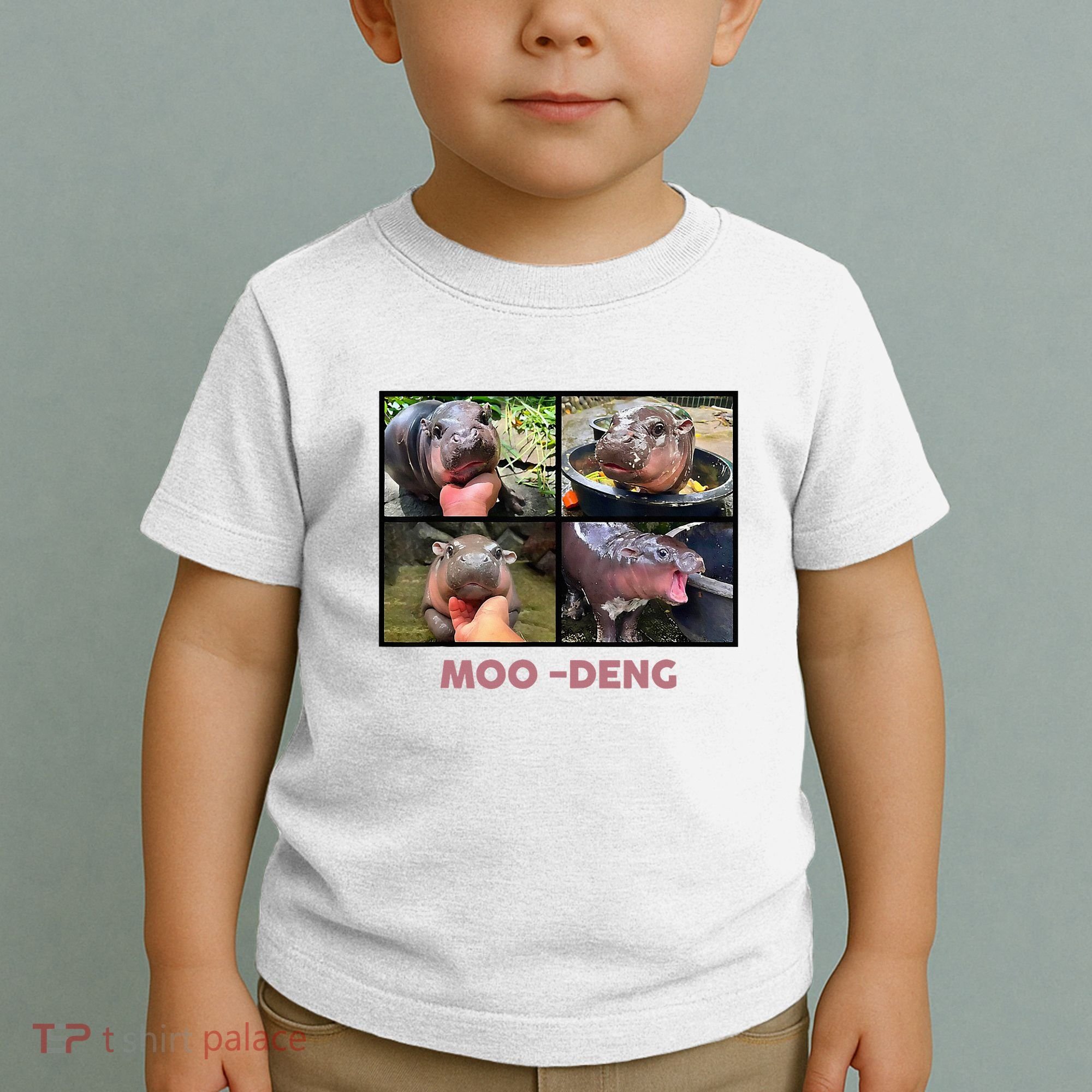 The Famous Baby Pigmy Hippo Moodeng Toddler T-Shirt