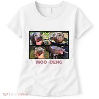 The Famous Baby Pigmy Hippo Moodeng Women's T-Shirt thumb 0
