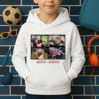 The Famous Baby Pigmy Hippo Moodeng Kids Hoodie thumb 2