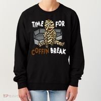 Time For Coffin Break Zombie Funny Women's Sweatshirt thumb 0