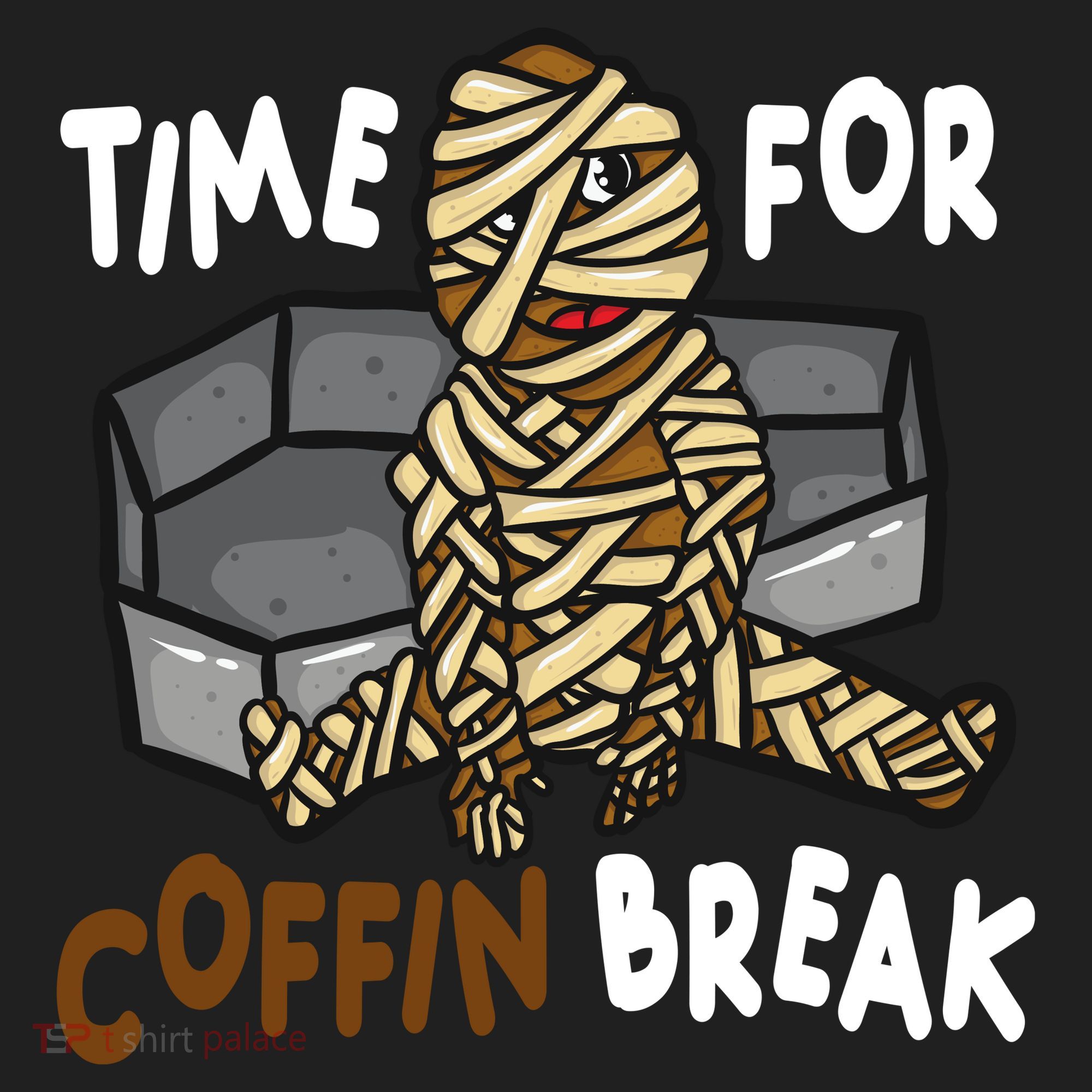 Time For Coffin Break Zombie Funny Women's Sweatshirt