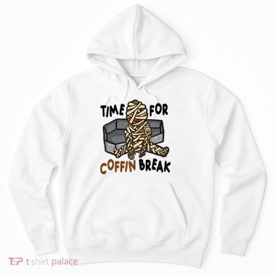 Time For Coffin Break Zombie Funny Hoodie