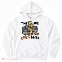 Time For Coffin Break Zombie Funny Hoodie thumb 0