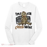 Time For Coffin Break Zombie Funny Long Sleeve Shirt thumb 0
