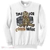 Time For Coffin Break Zombie Funny Sweatshirt thumb 0