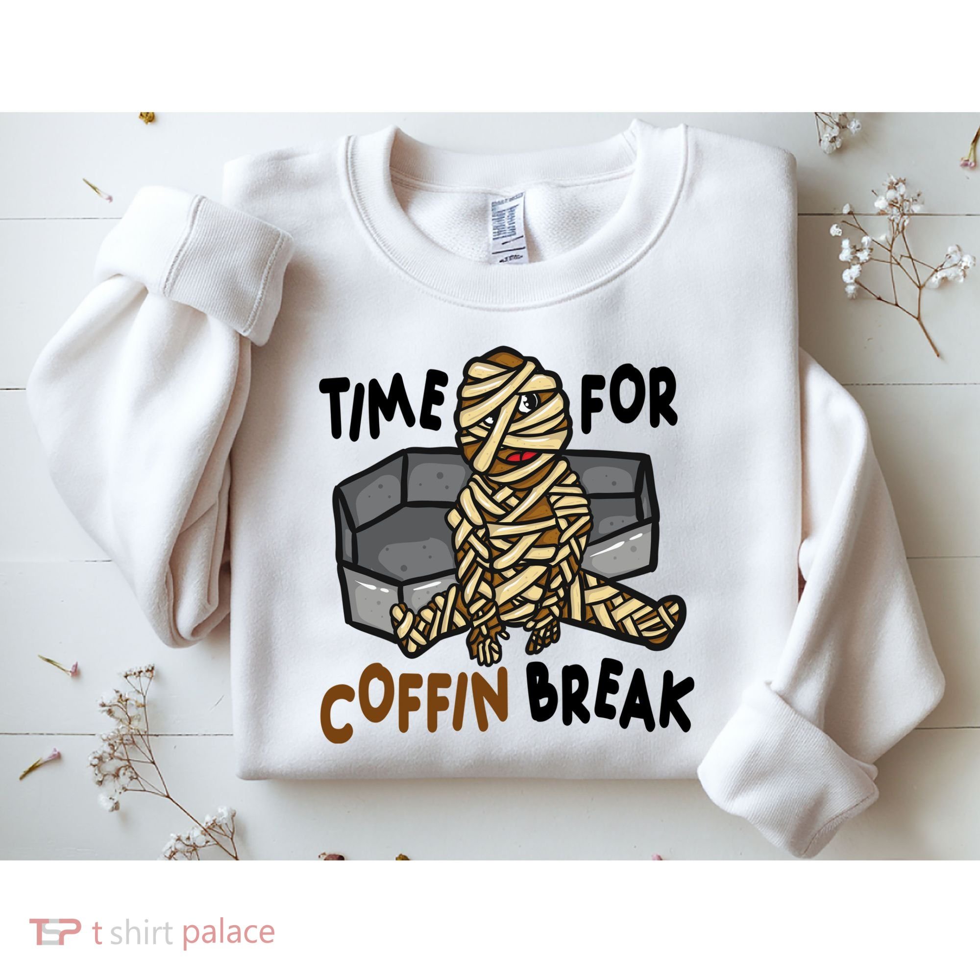 Time For Coffin Break Zombie Funny Sweatshirt