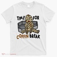 Time For Coffin Break Zombie Funny T-Shirt thumb 0