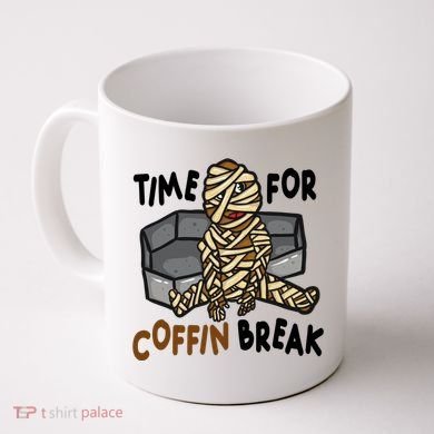 Time For Coffin Break Zombie Funny Coffee Mug