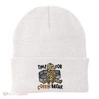 Time For Coffin Break Zombie Funny Beanie thumb 0