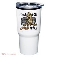 Time For Coffin Break Zombie Funny Tumbler thumb 0