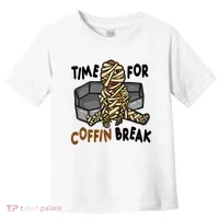 Time For Coffin Break Zombie Funny Toddler T-Shirt thumb 0