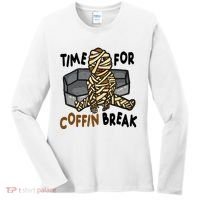 Time For Coffin Break Zombie Funny Women's Long Sleeve Shirt thumb 0