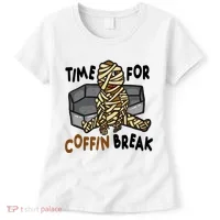 Time For Coffin Break Zombie Funny Women's T-Shirt thumb 0