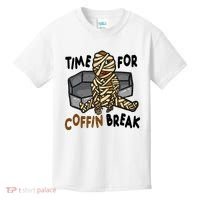 Time For Coffin Break Zombie Funny Kids T-Shirt thumb 0