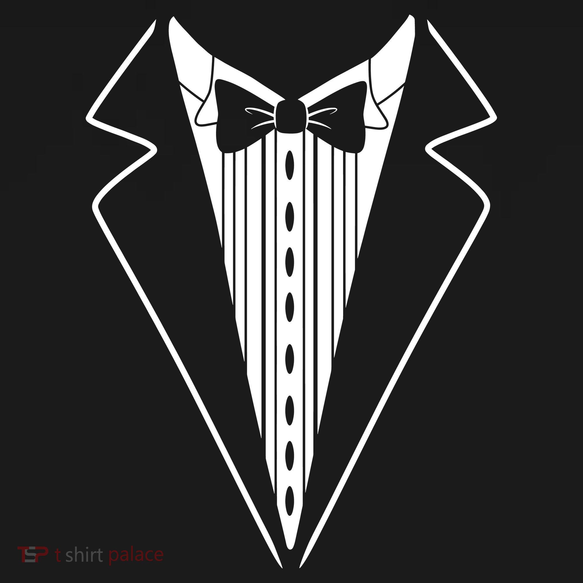 Tuxedo Formal Classic Black White Tux Doggie Tank