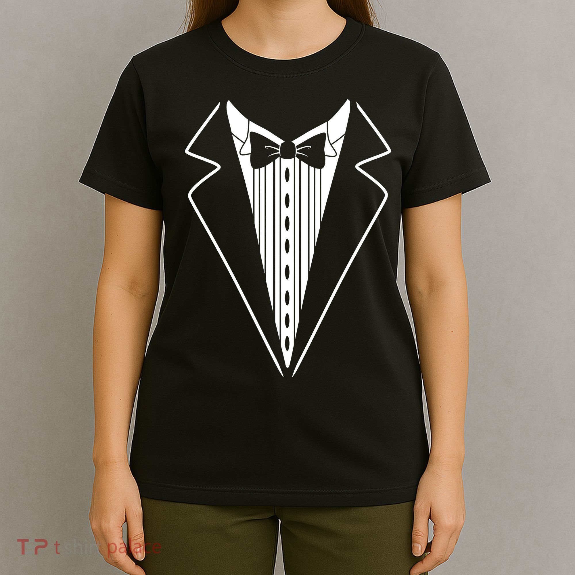 Tuxedo Formal Classic Black White Tux T-Shirt