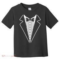 Tuxedo Formal Classic Black White Tux Toddler T-Shirt thumb 0