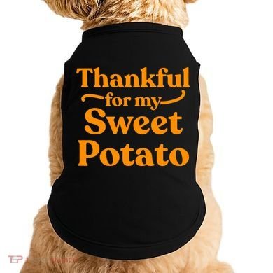 Thanksgiving For Couples Sweet Potato Yam Set Doggie Tank