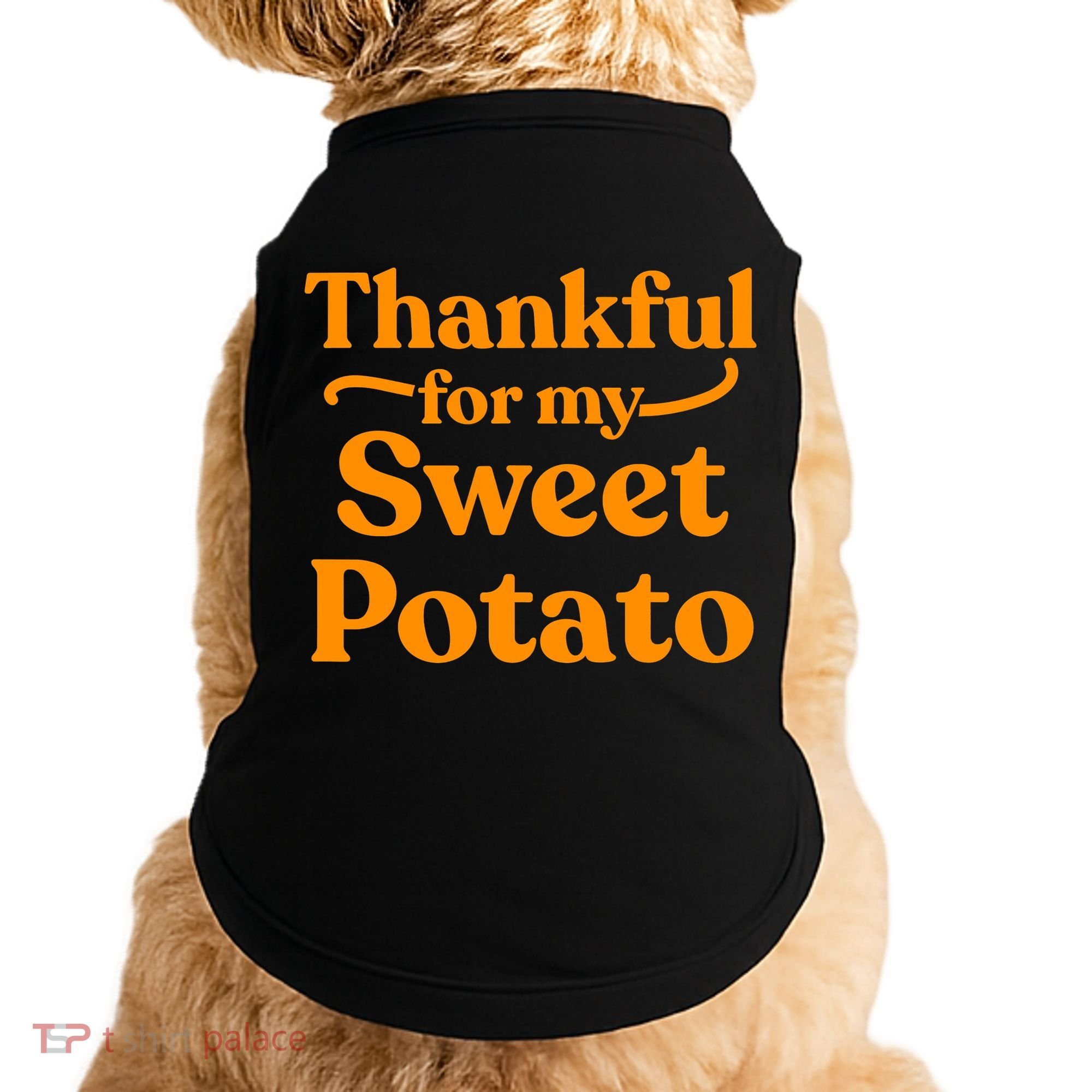 Thanksgiving For Couples Sweet Potato Yam Set Doggie Tank