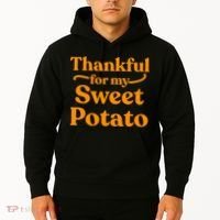 Thanksgiving For Couples Sweet Potato Yam Set Hoodie thumb 2