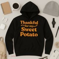 Thanksgiving For Couples Sweet Potato Yam Set Hoodie thumb 3