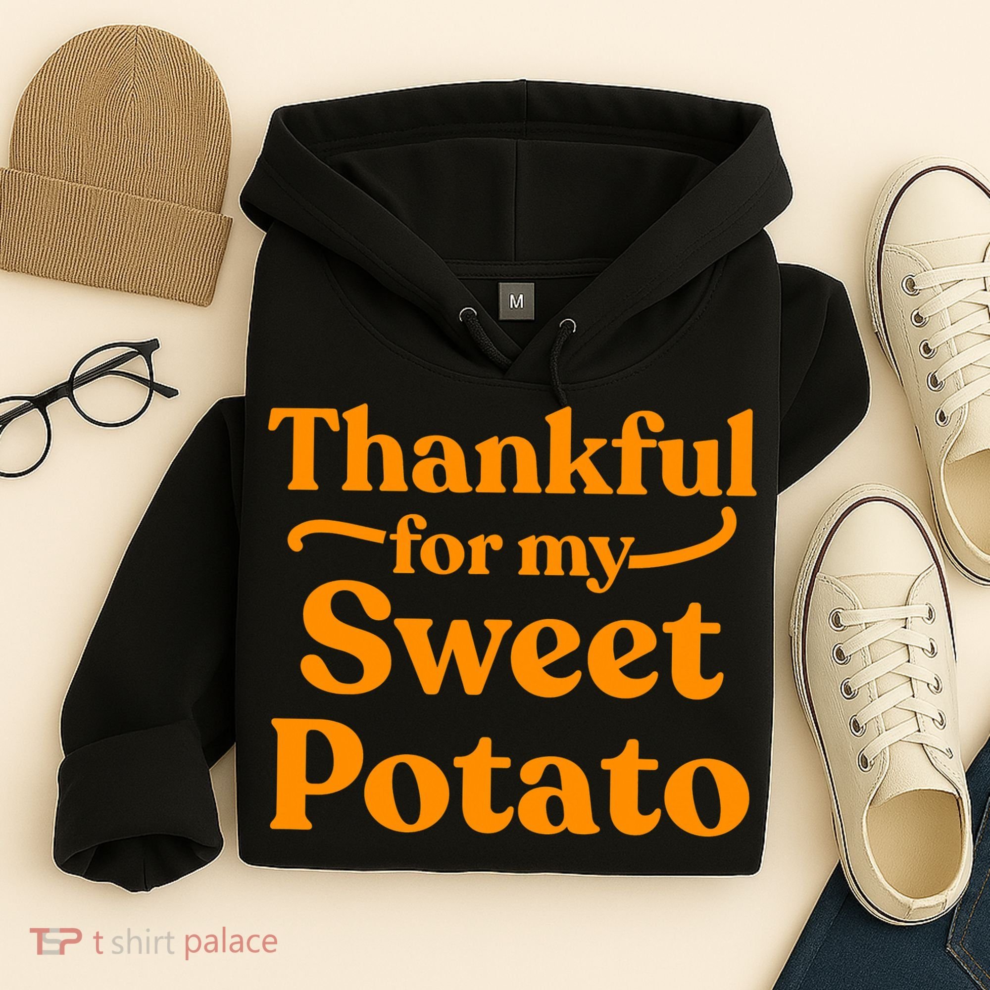 Thanksgiving For Couples Sweet Potato Yam Set Hoodie